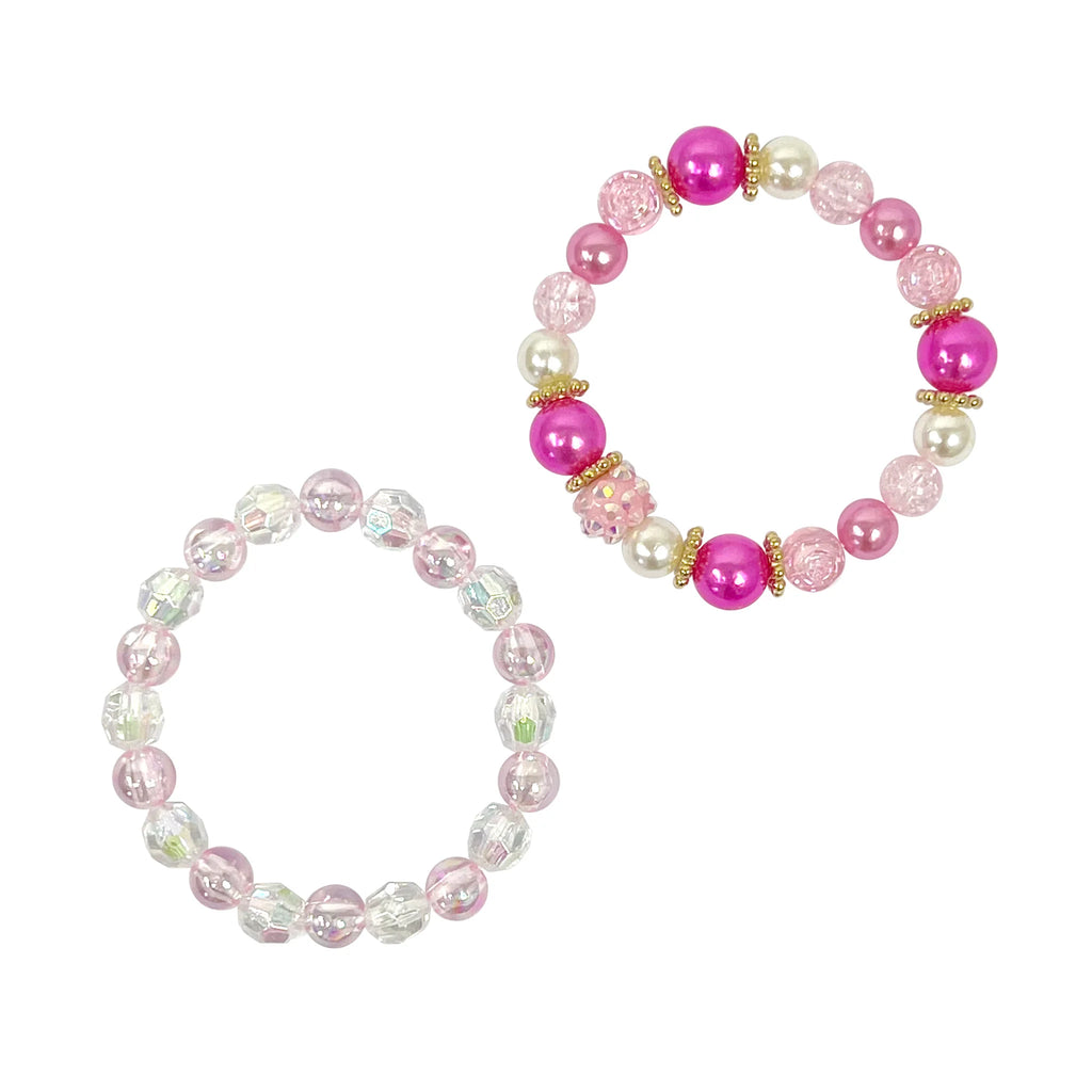 PINK POPPY MERMAID PEARL BRACELET SET