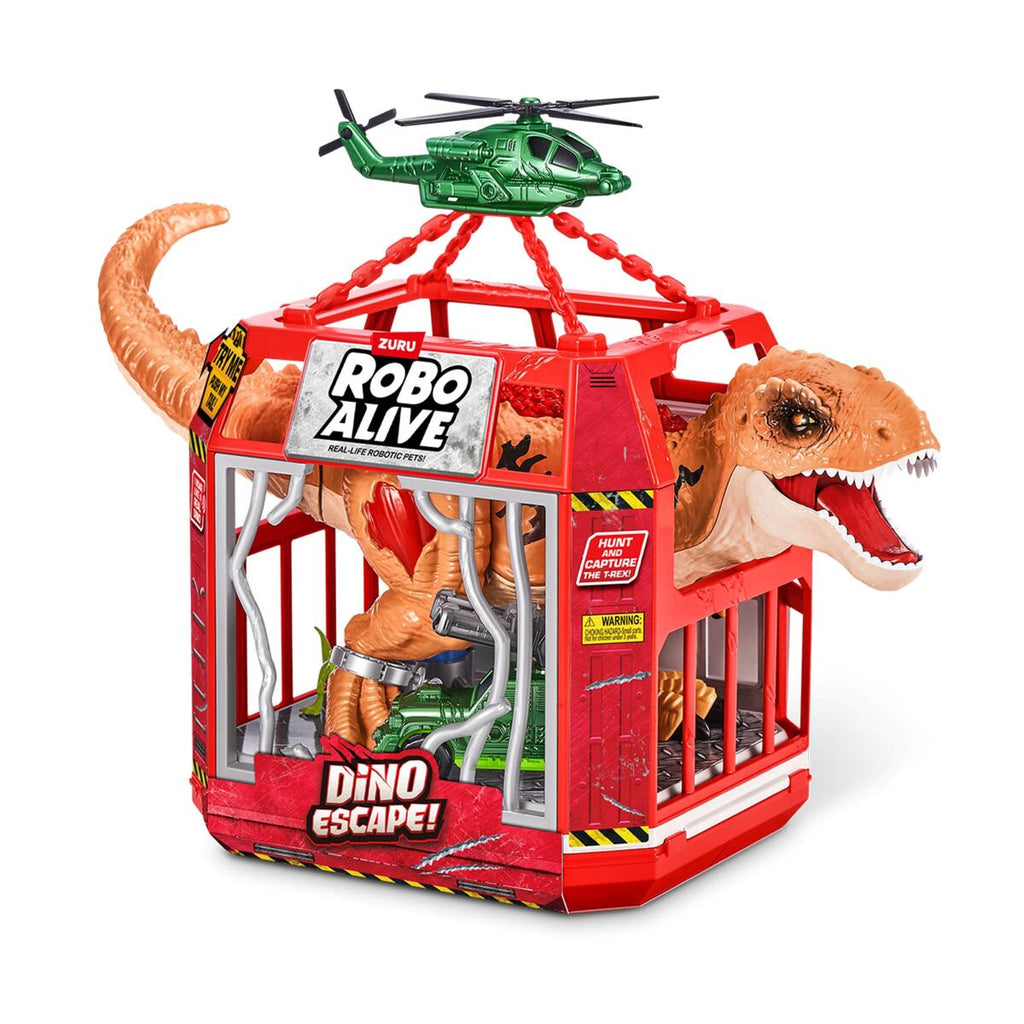 ZURU Robo Alive Dino Escape Playset