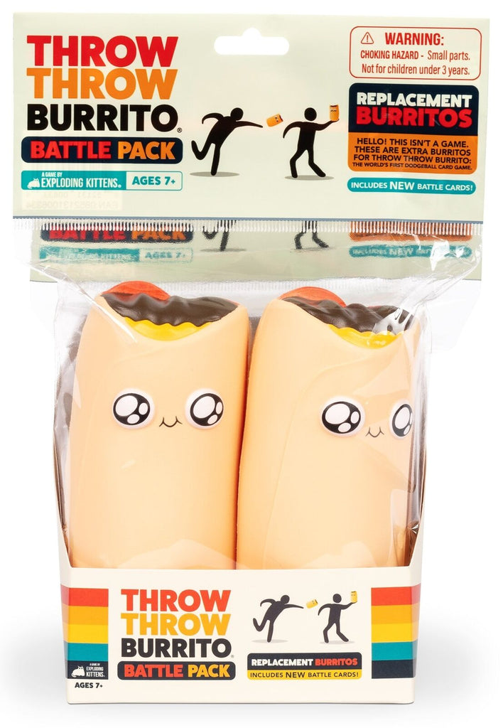 Throw Throw Burrito Battle Pack Expansion Card Game