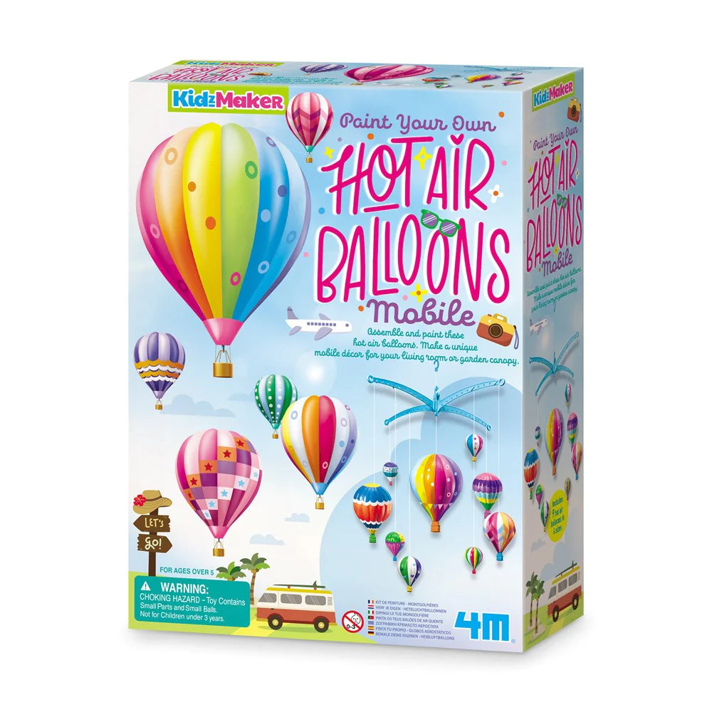 4M KIDZMAKER HOT AIR BALLOONS MOBILE