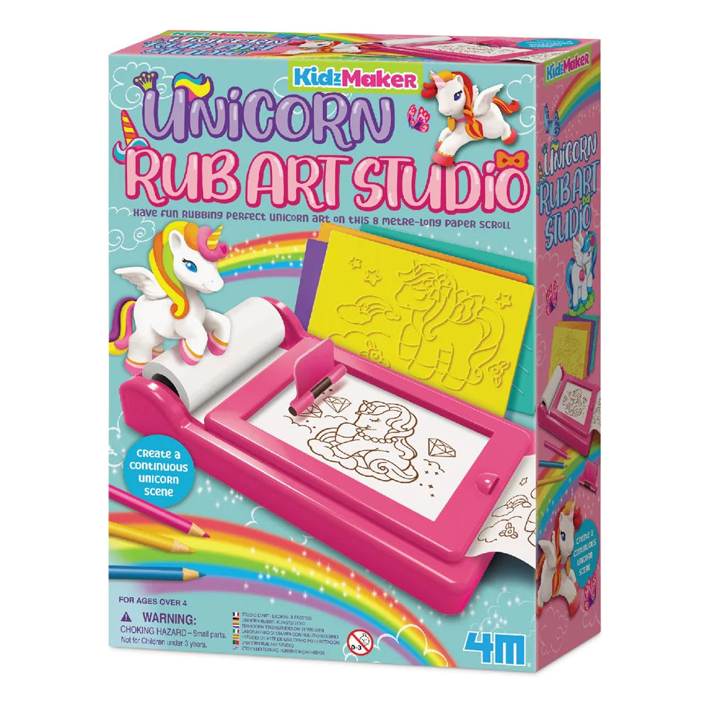 4M KIDZMAKER UNICORN RUB ART STUDIO