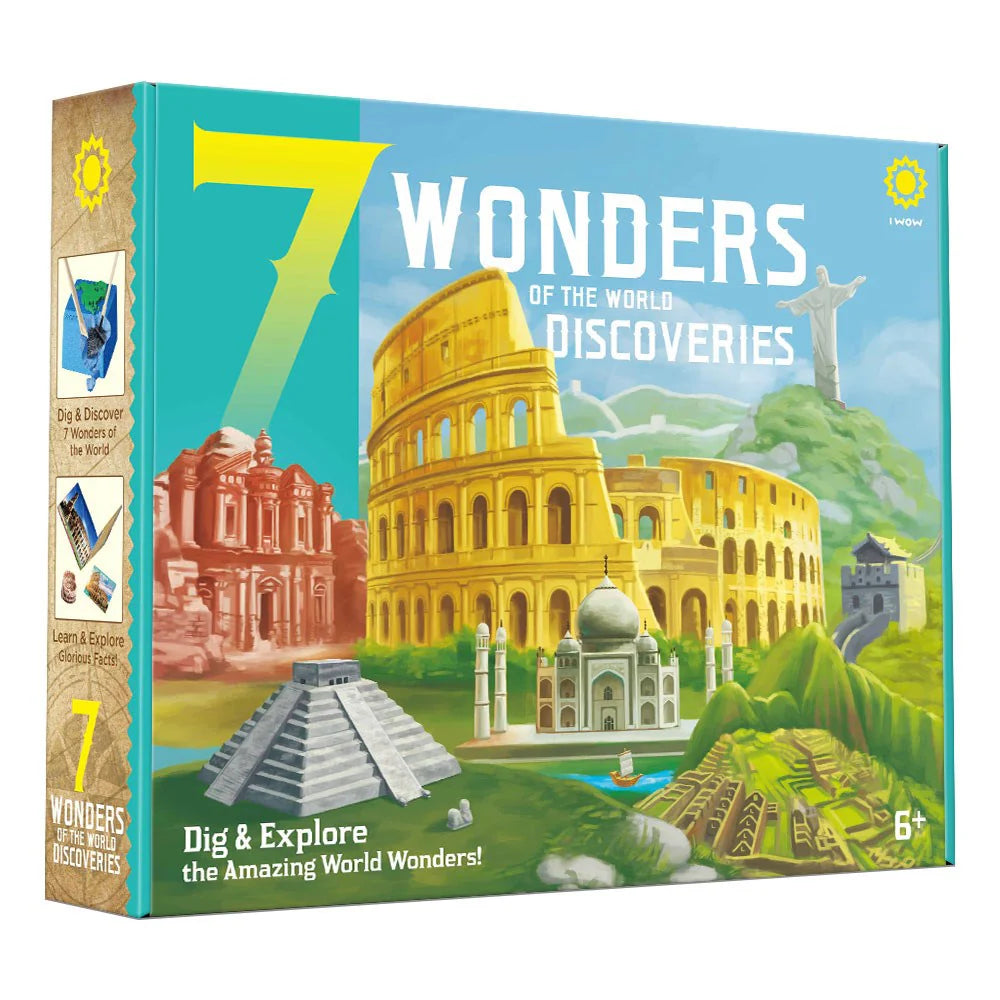 DIG KIT 7 WONDERS OF THE WORLD DISCOVERIES