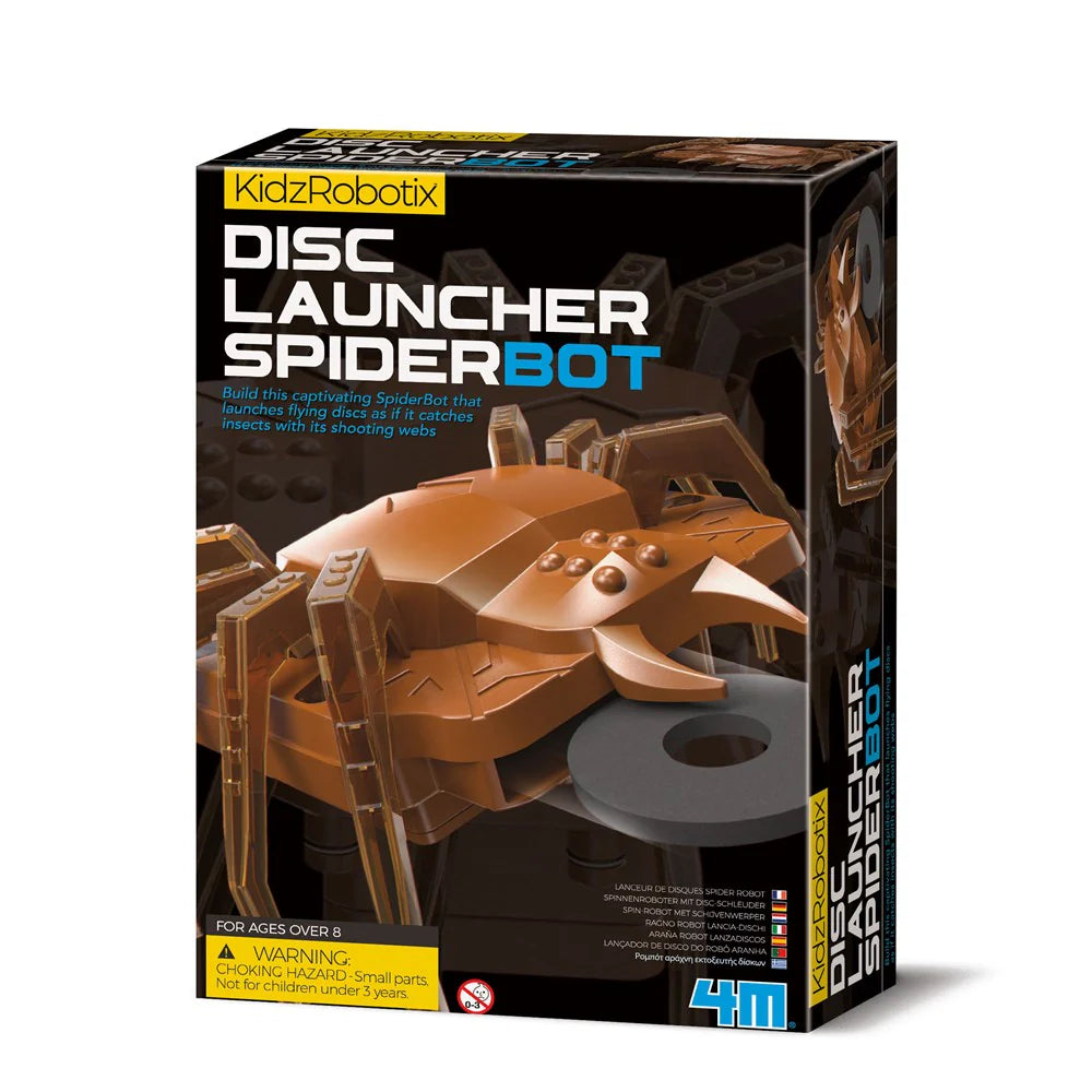 4M KIDZROBOTIX DISC LAUNCHER SPIDER BOT