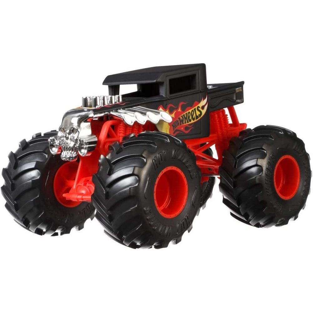 FYJ83 HOT WHEELS MONSTER TRUCKS OVERSIZED BONE SHAKER