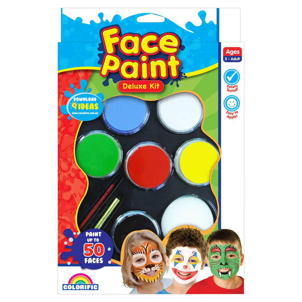 COLORIFIC DELUXE FACE PAINT KIT