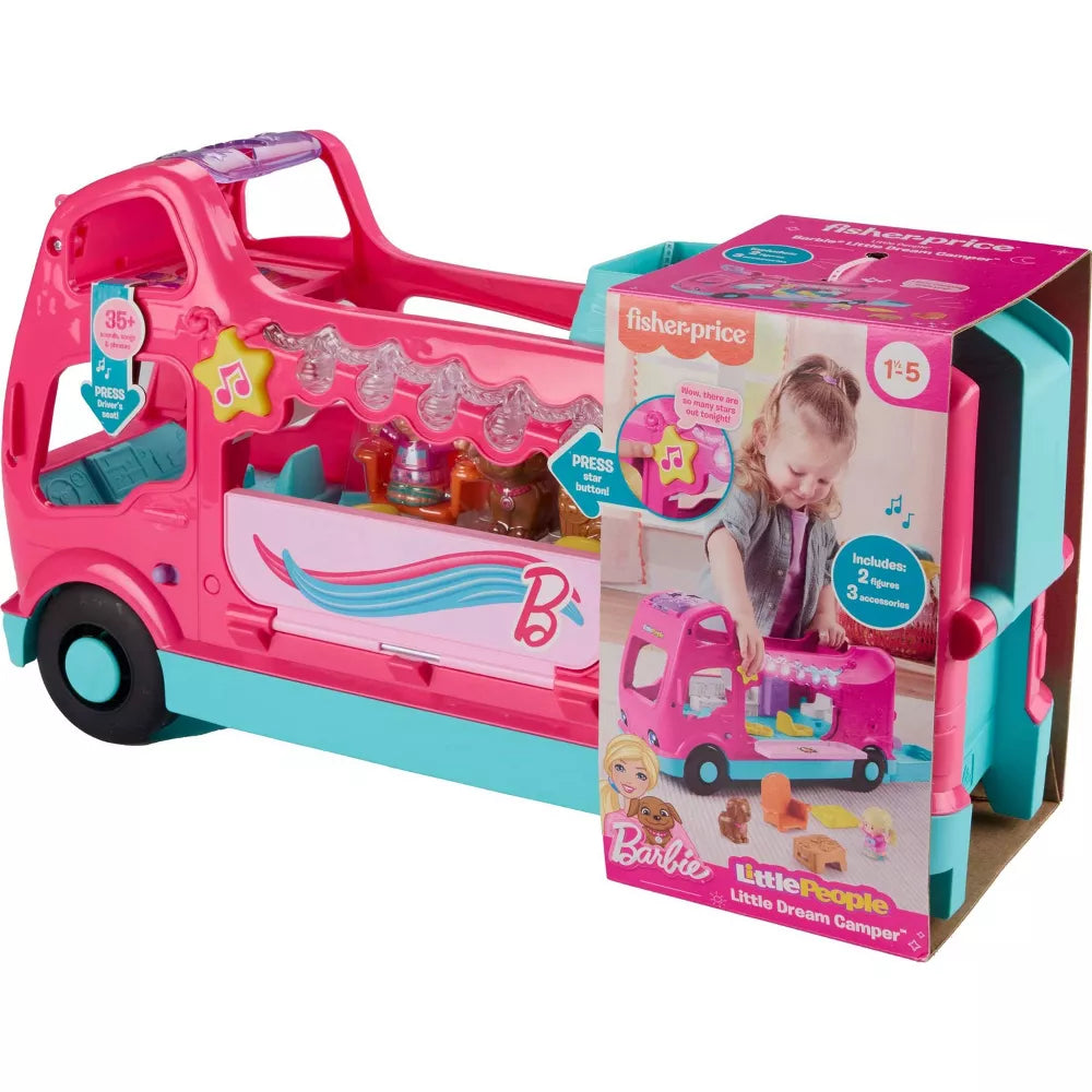 FISHER PRICE LITTLE PEOPLE BARBIE DREAMCAMPER