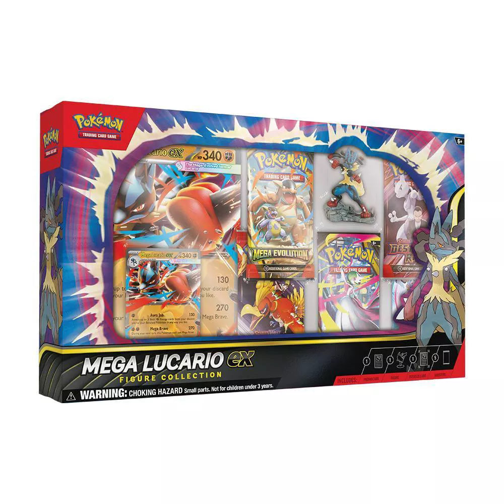 Pokemon TCG Mega Lucario ex Figure Box