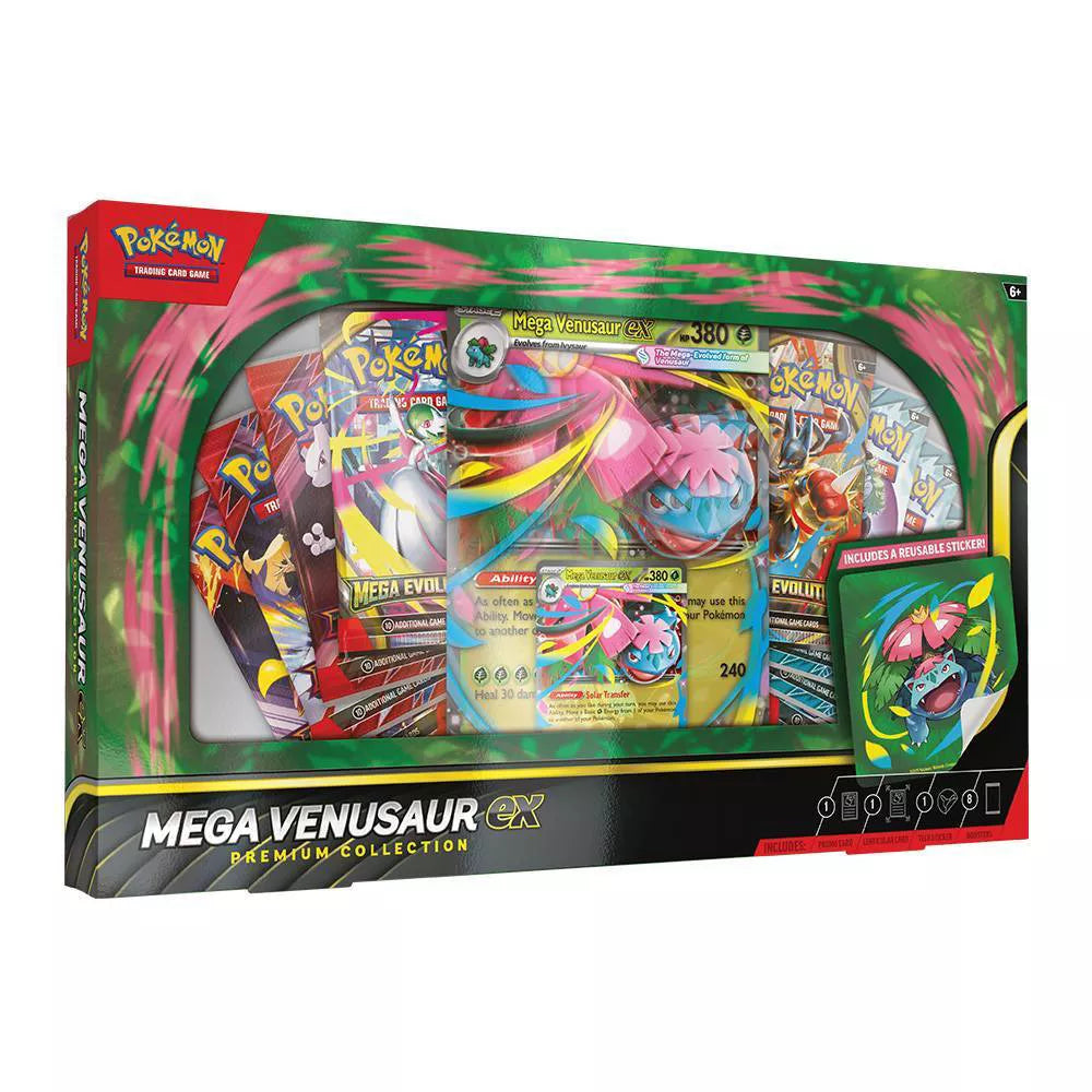 Pokemon TCG Mega Venusaur ex Premium Collection Box