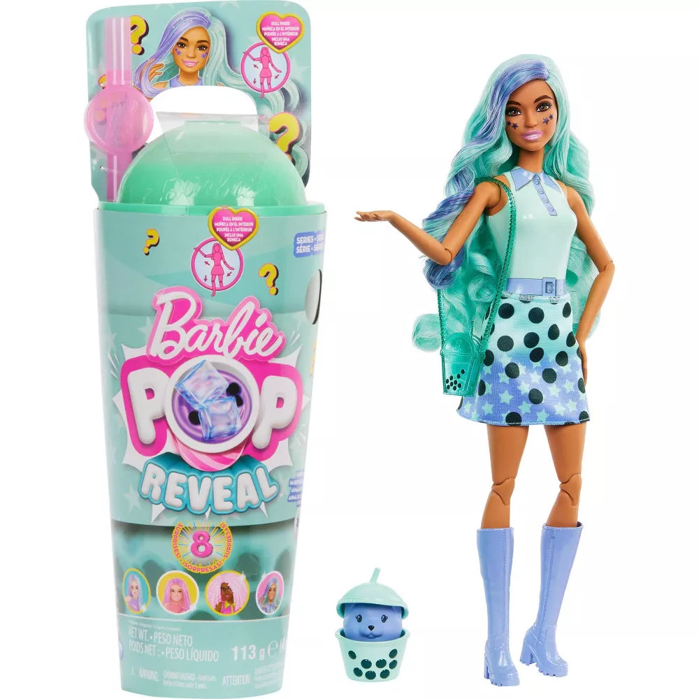 HTJ18 BARBIE POP REVEAL GREEN