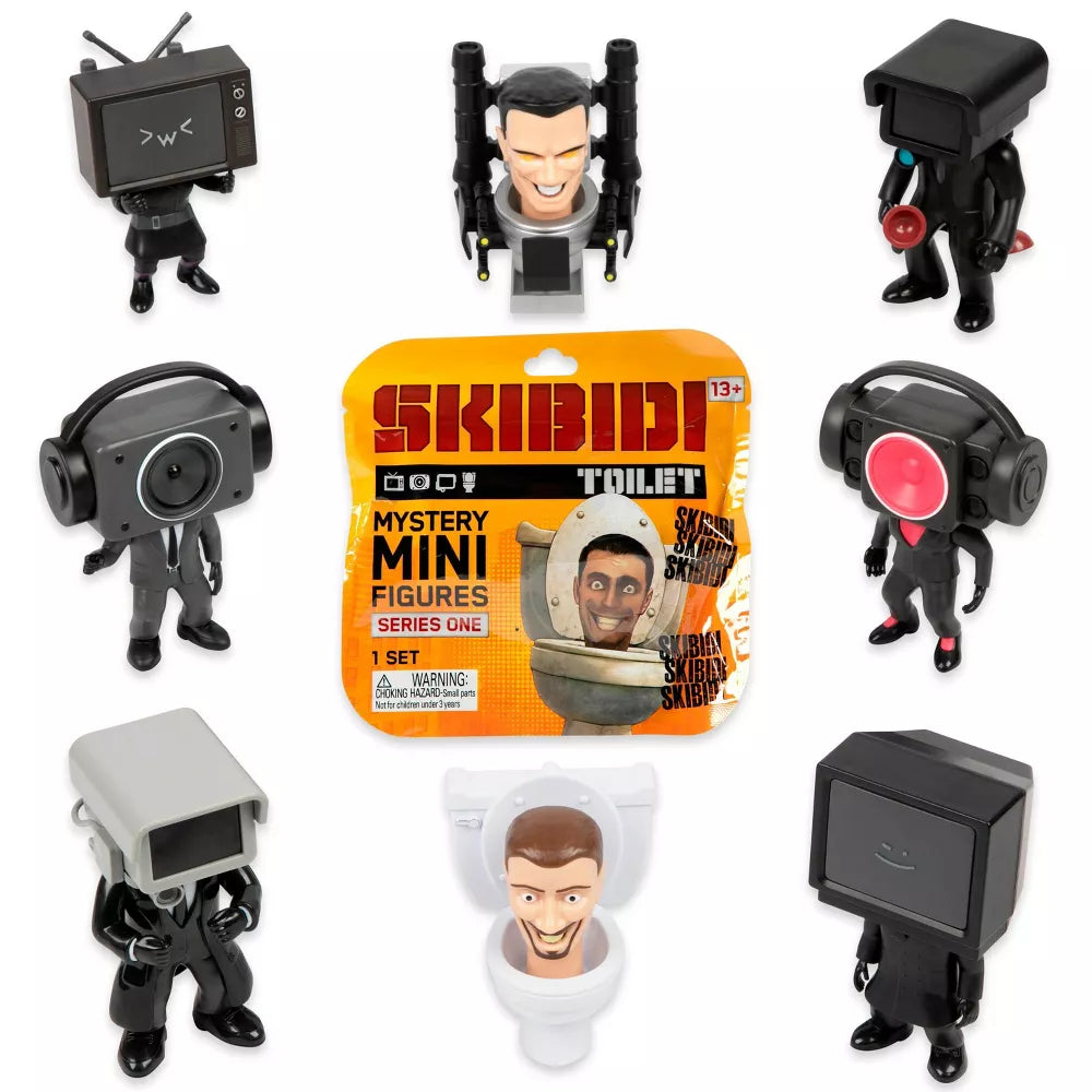 Skibidi Toilet Mini Figure Mystery Pack 1