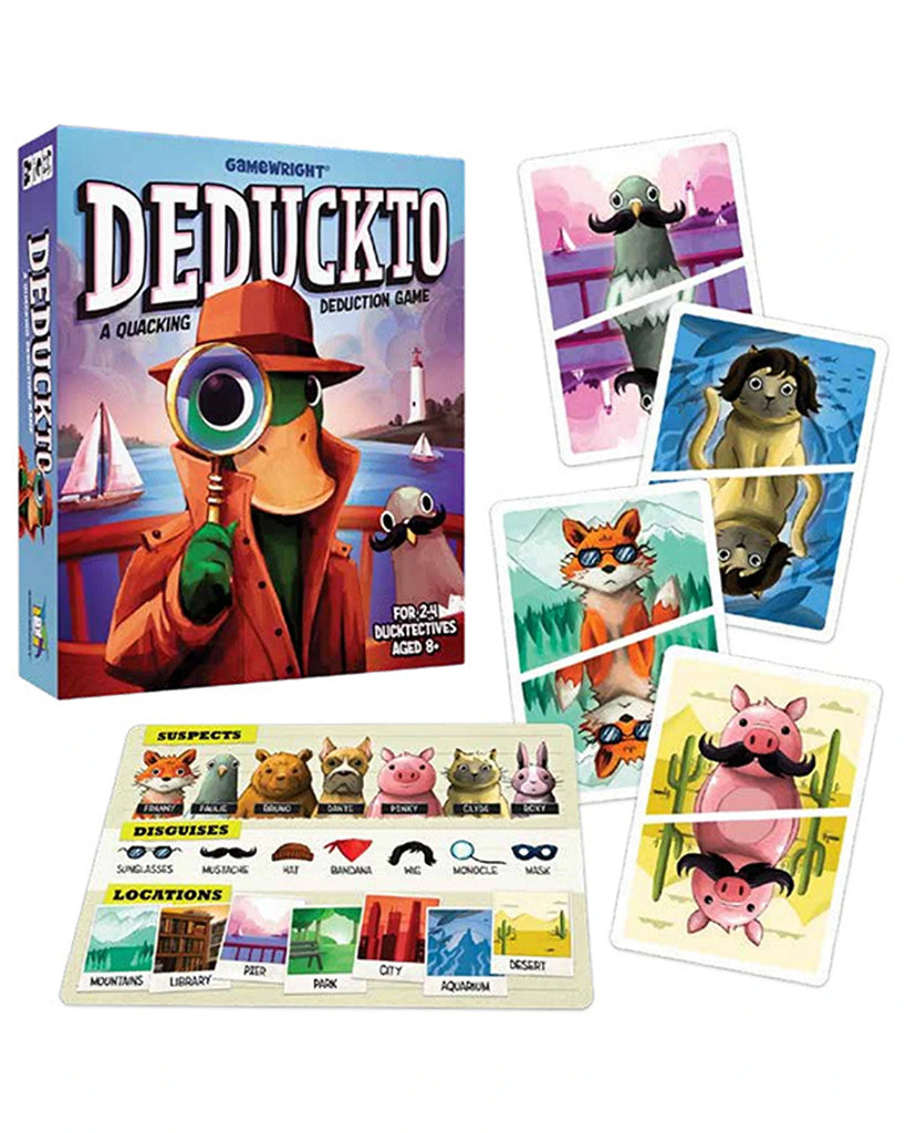 DEDUCKTO A QUACKING DEDUCTION GAME