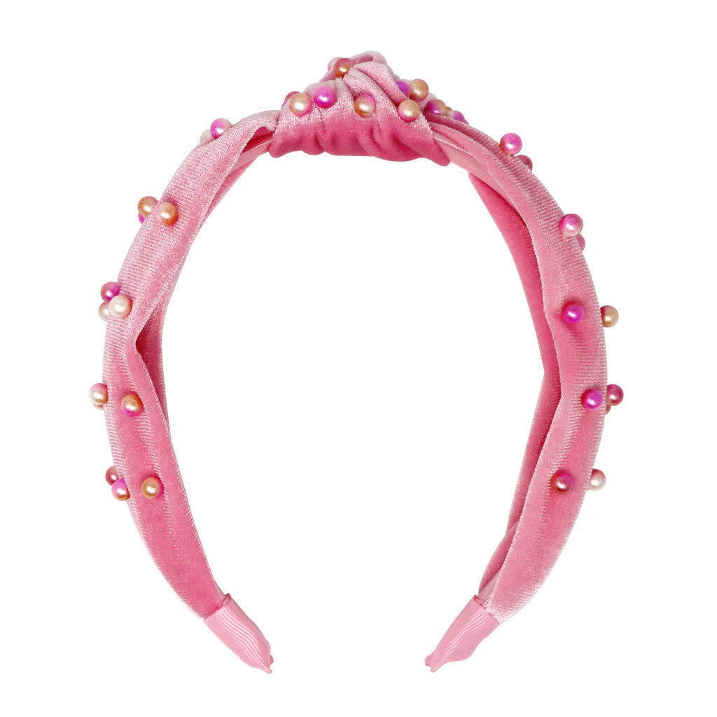 PINK POPPY BALLERINA PEARL HEADBAND