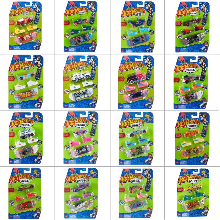 HOT WHEELS SKATE COLLECTOR PACK ASST