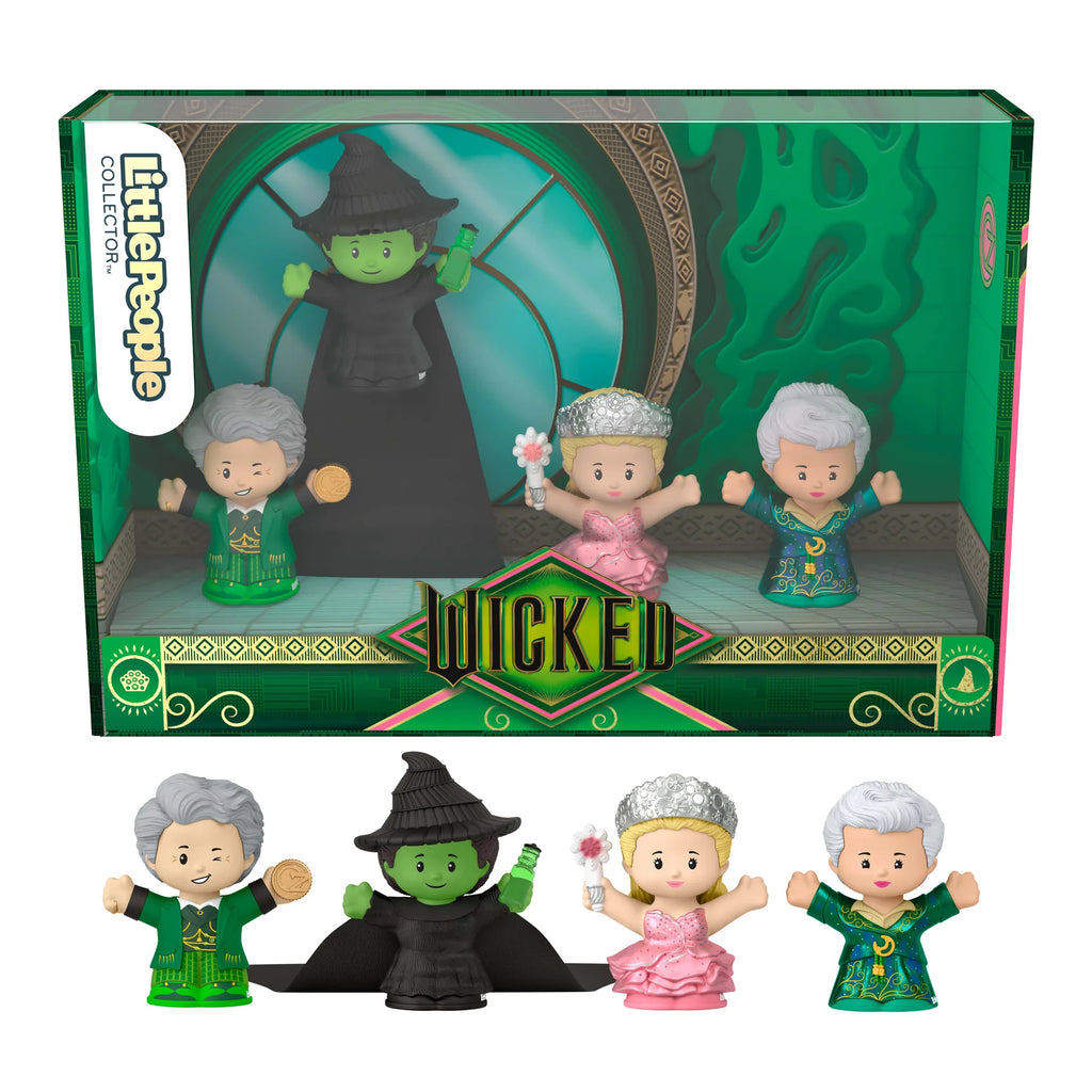 Fisher Price Little People Collector Wicked the Musical Movie Special Edition Figures - 4pk
