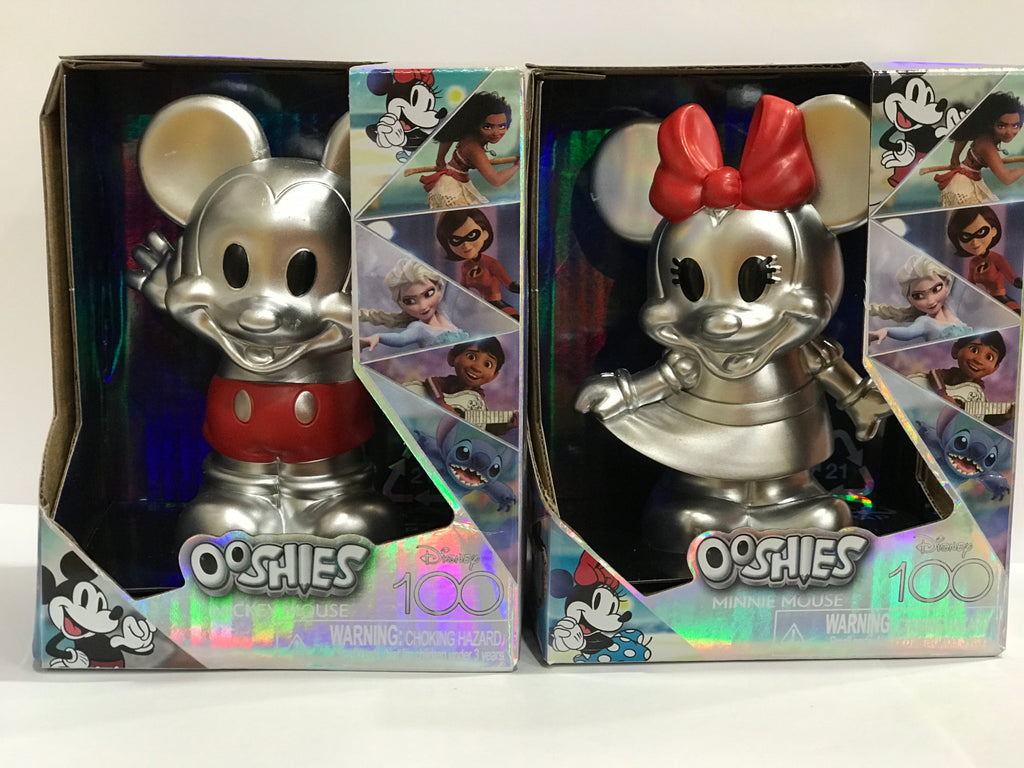 DISNEY 100 4'' OOSHIES VINYL METALIC  ASST