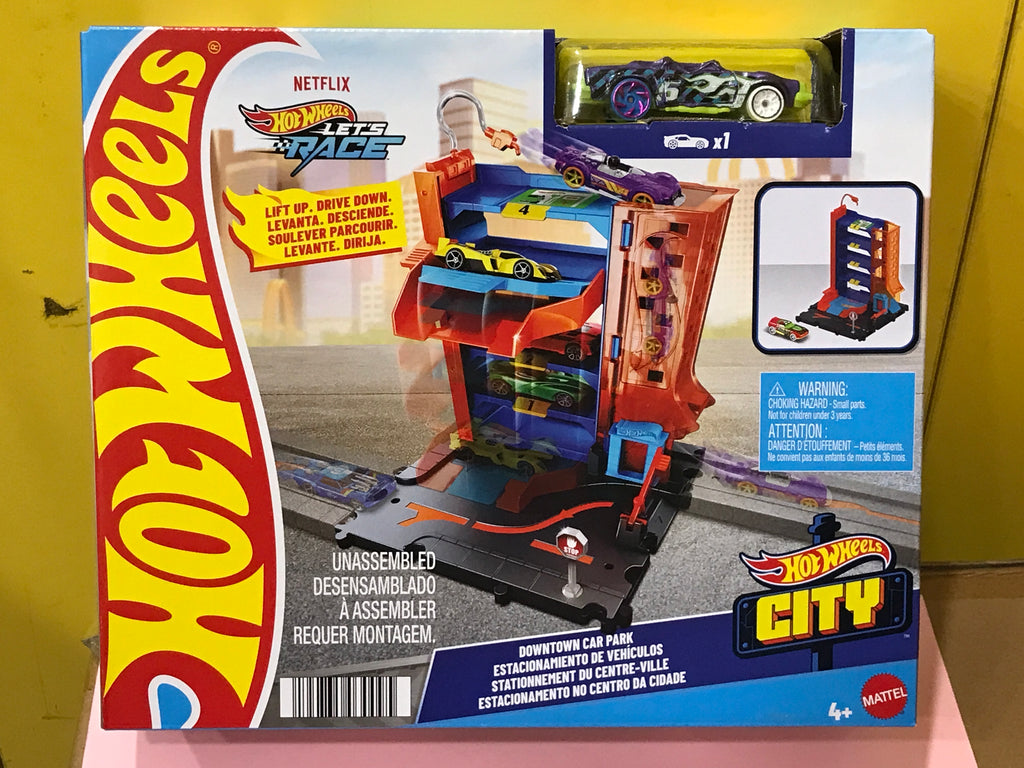 HDR24 Hot Wheels City Downtown Car Park Playset