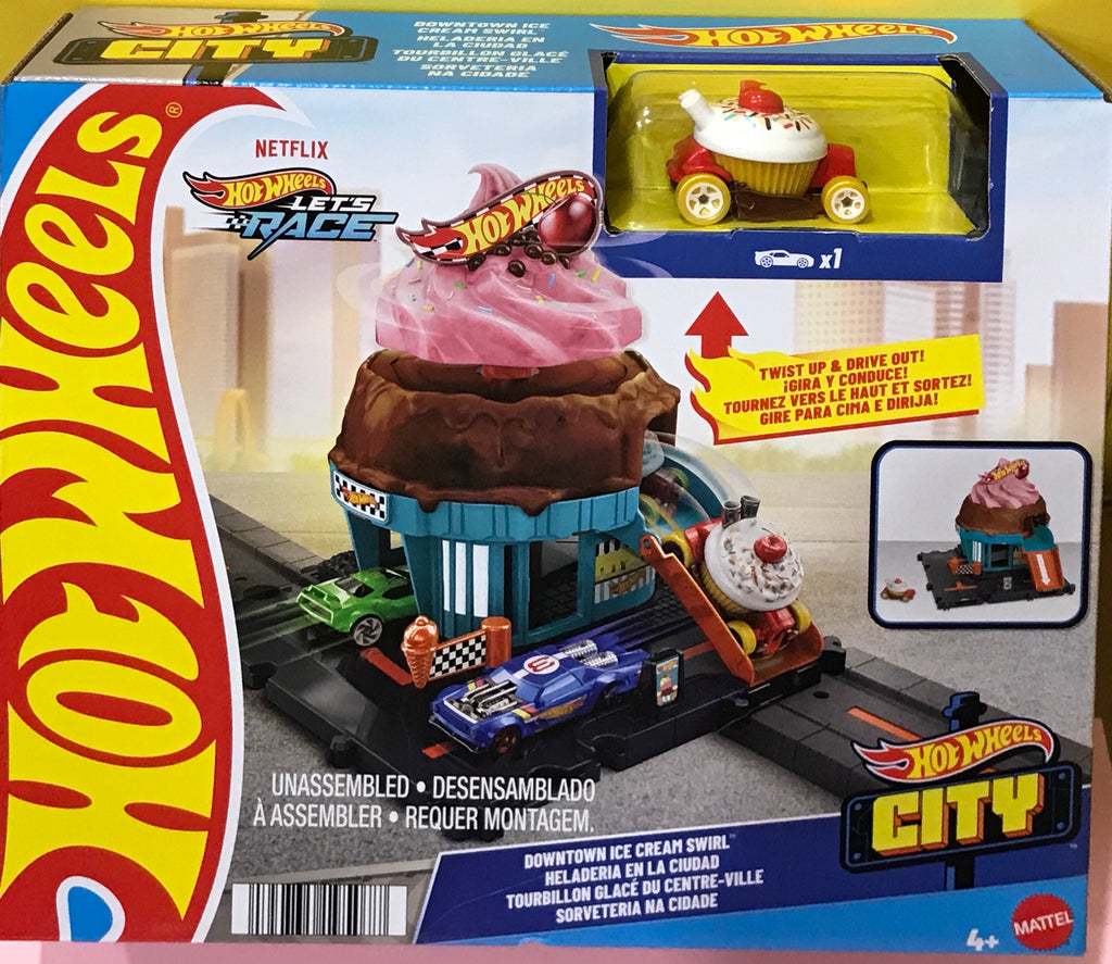 HDR24 Hot Wheels City Themed Pack - Ice Cream Swirl