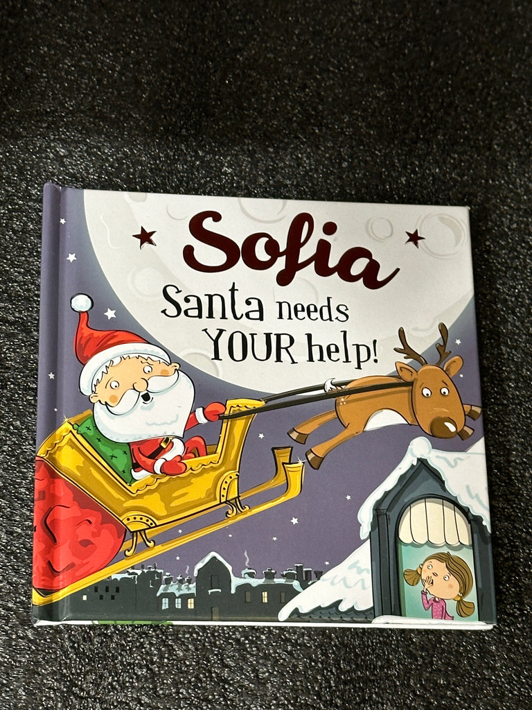 YOUR NAME CHRISTMAS STORYBOOK SOFIA