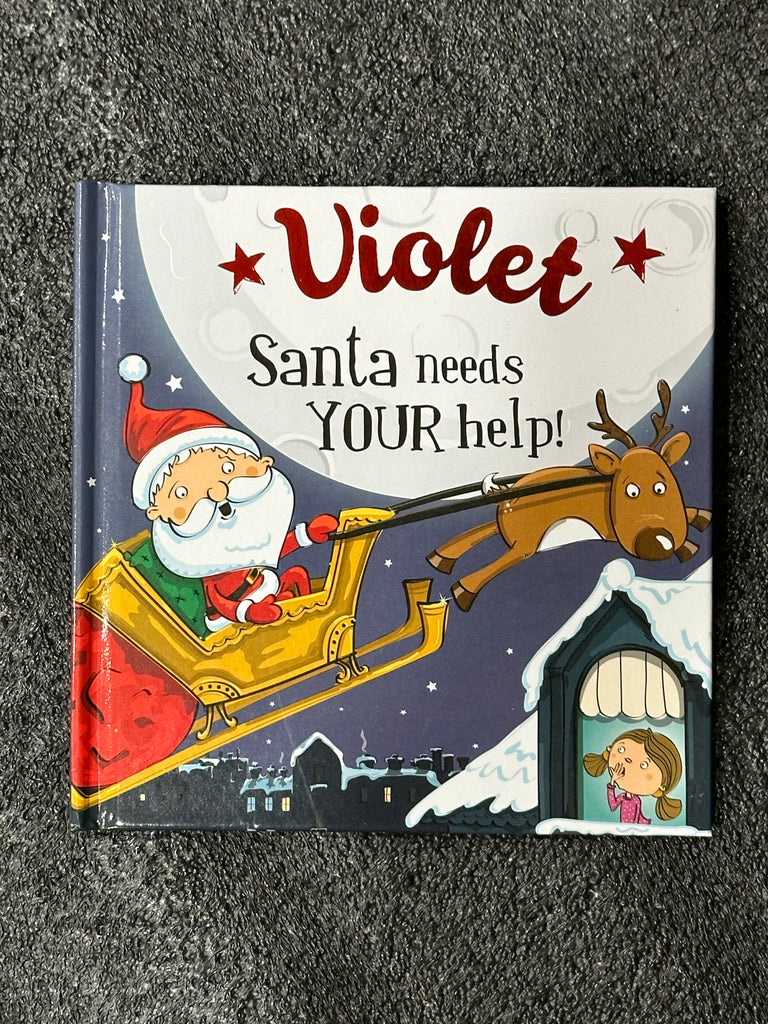 YOUR NAME CHRISTMAS STORYBOOK VIOLET