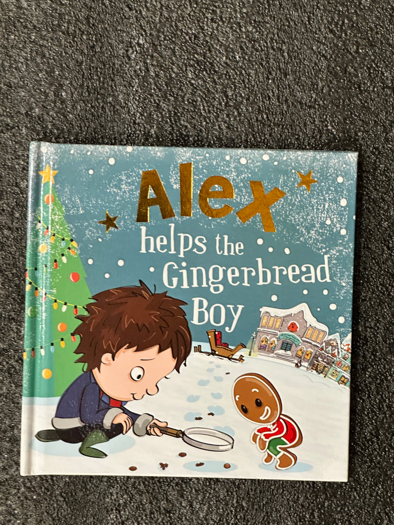 YOUR NAME CHRISTMAS STORYBOOK ALEX