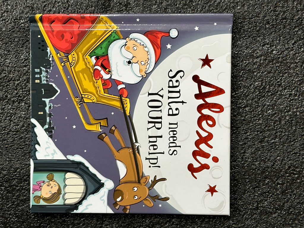 YOUR NAME CHRISTMAS STORYBOOK ALEXIS