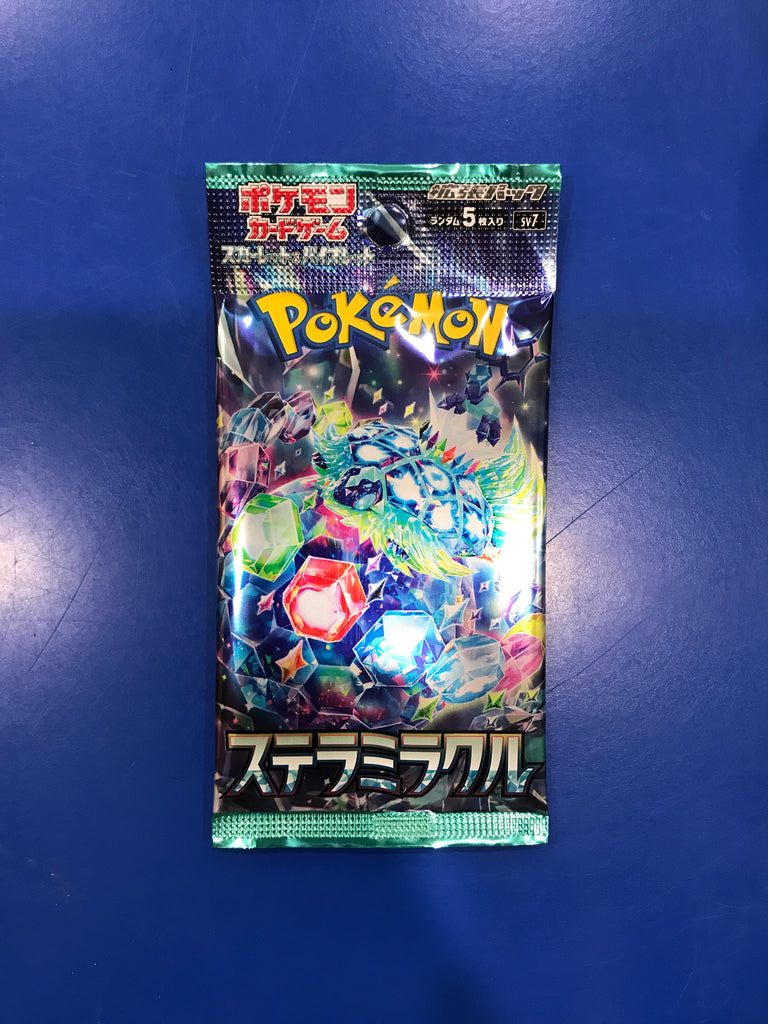 Japanese Pokemon Card TCG SV7 Expansion Stellar Miracle Booster Pack