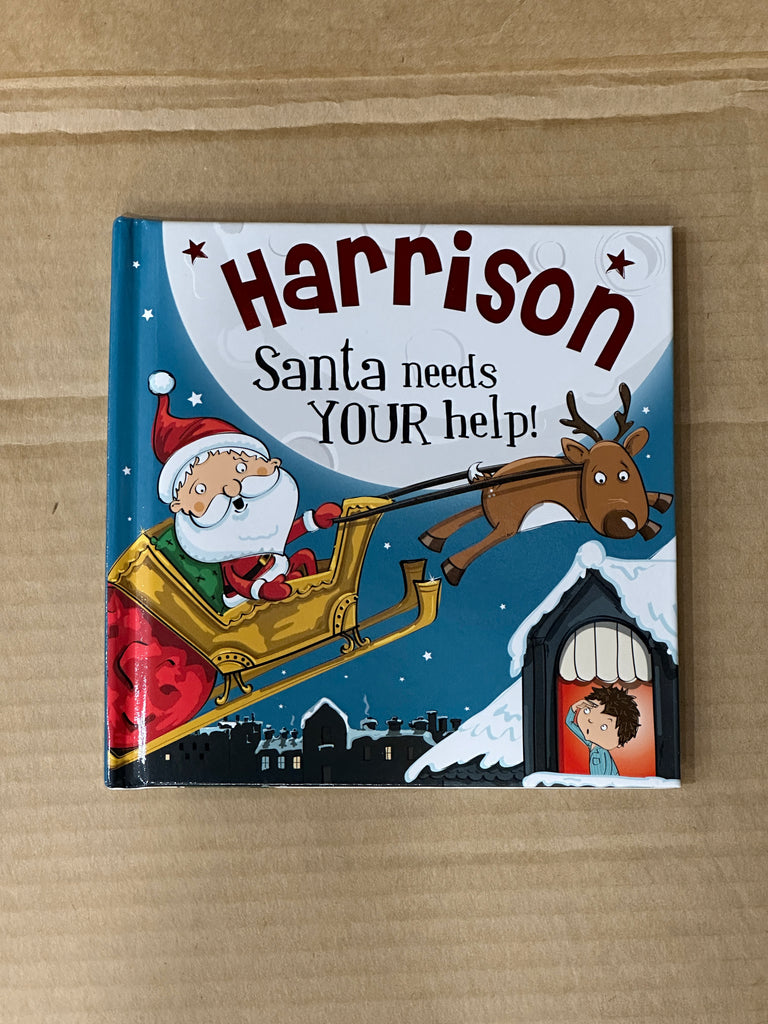 YOUR NAME CHRISTMAS STORYBOOK HARRISON