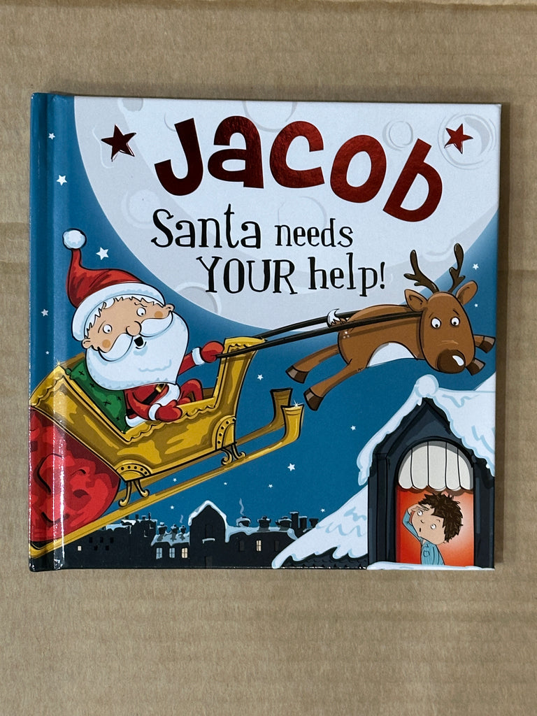 YOUR NAME CHRISTMAS STORYBOOK JACOB