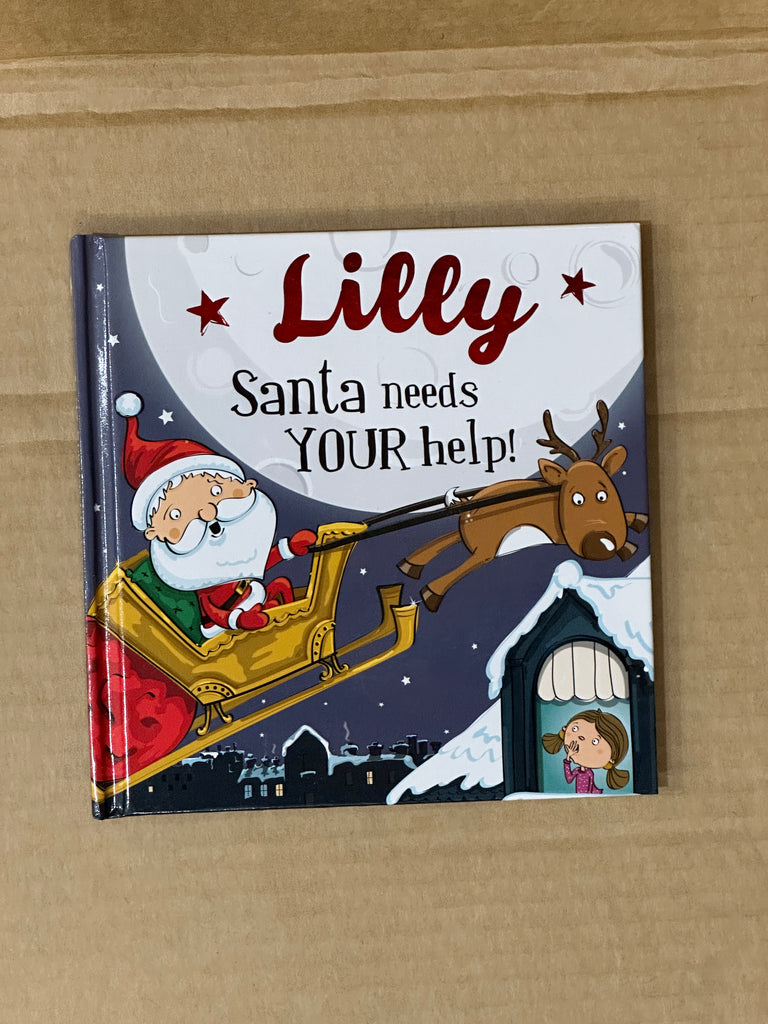 YOUR NAME CHRISTMAS STORYBOOK LILLY