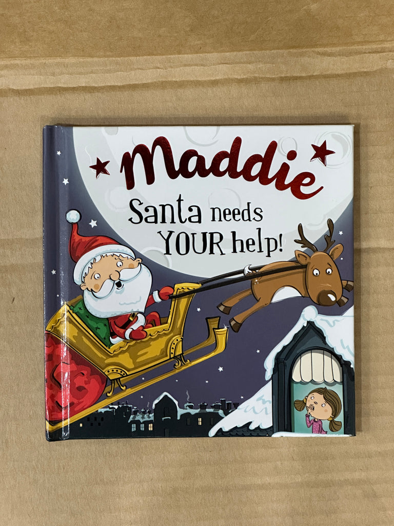 YOUR NAME CHRISTMAS STORYBOOK MADDIE