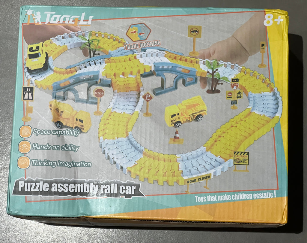 ETC146 Puzzle Assembly Rail Car