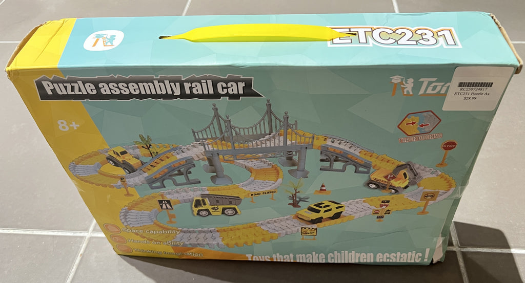 ETC231 Puzzle Assembly Rail Car