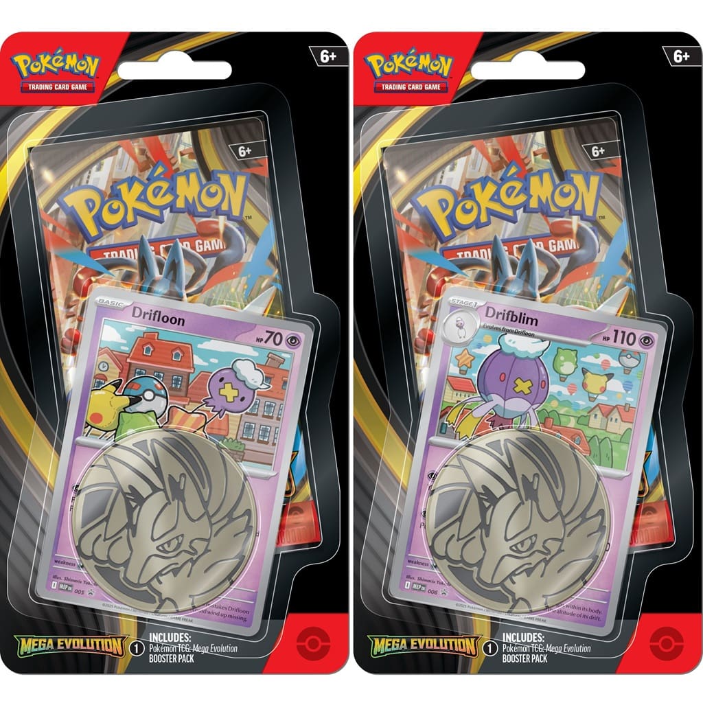 Pokemon TCG Mega Evolutions 1 Checklane Blister asst