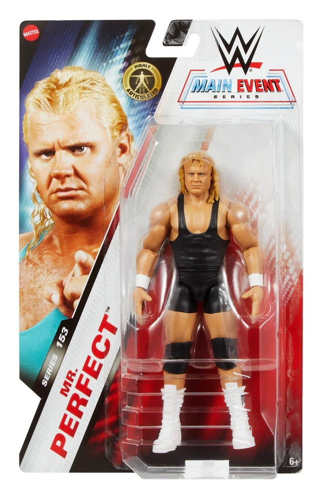 GDF62 WWE BASIC ACTION FIGURE SERIES 153 MR. PERFECT  ASST