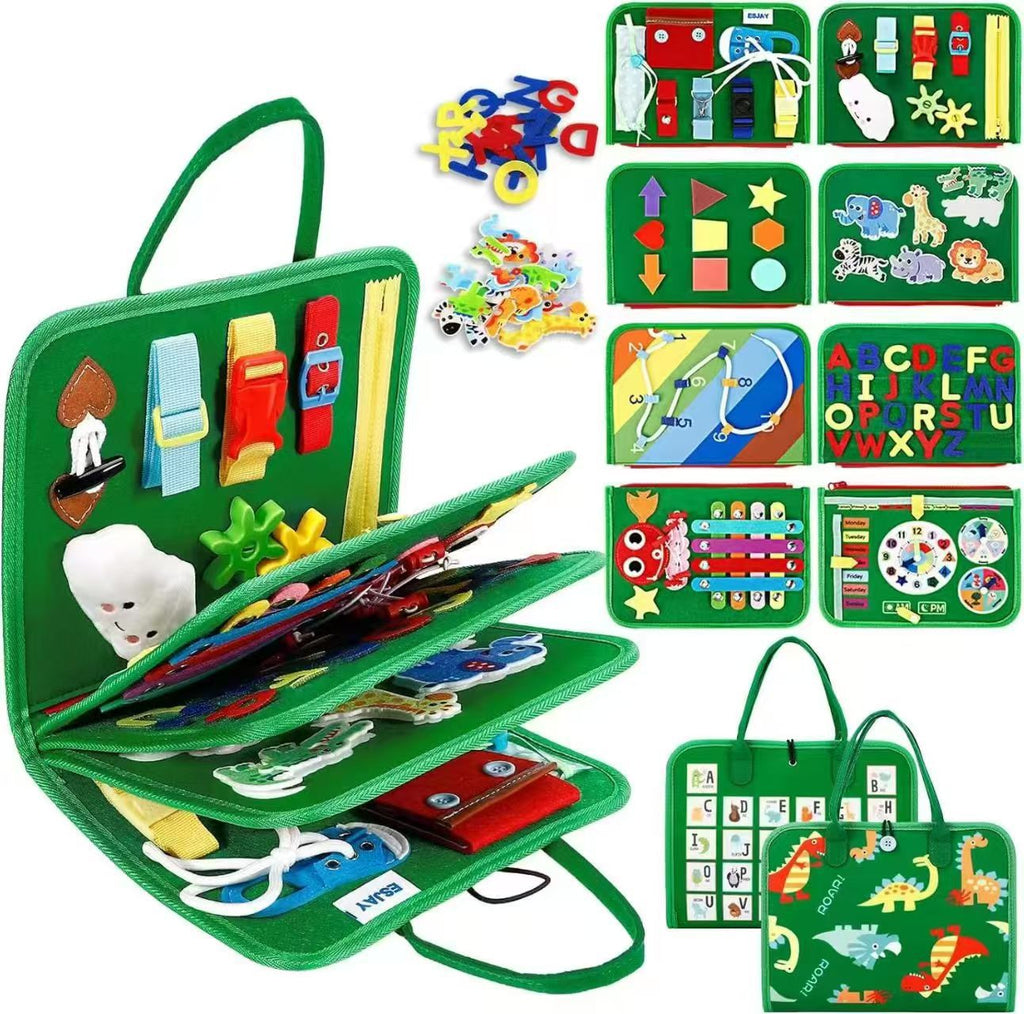 Baby Farm Animals Activity book Soft Cloth Books