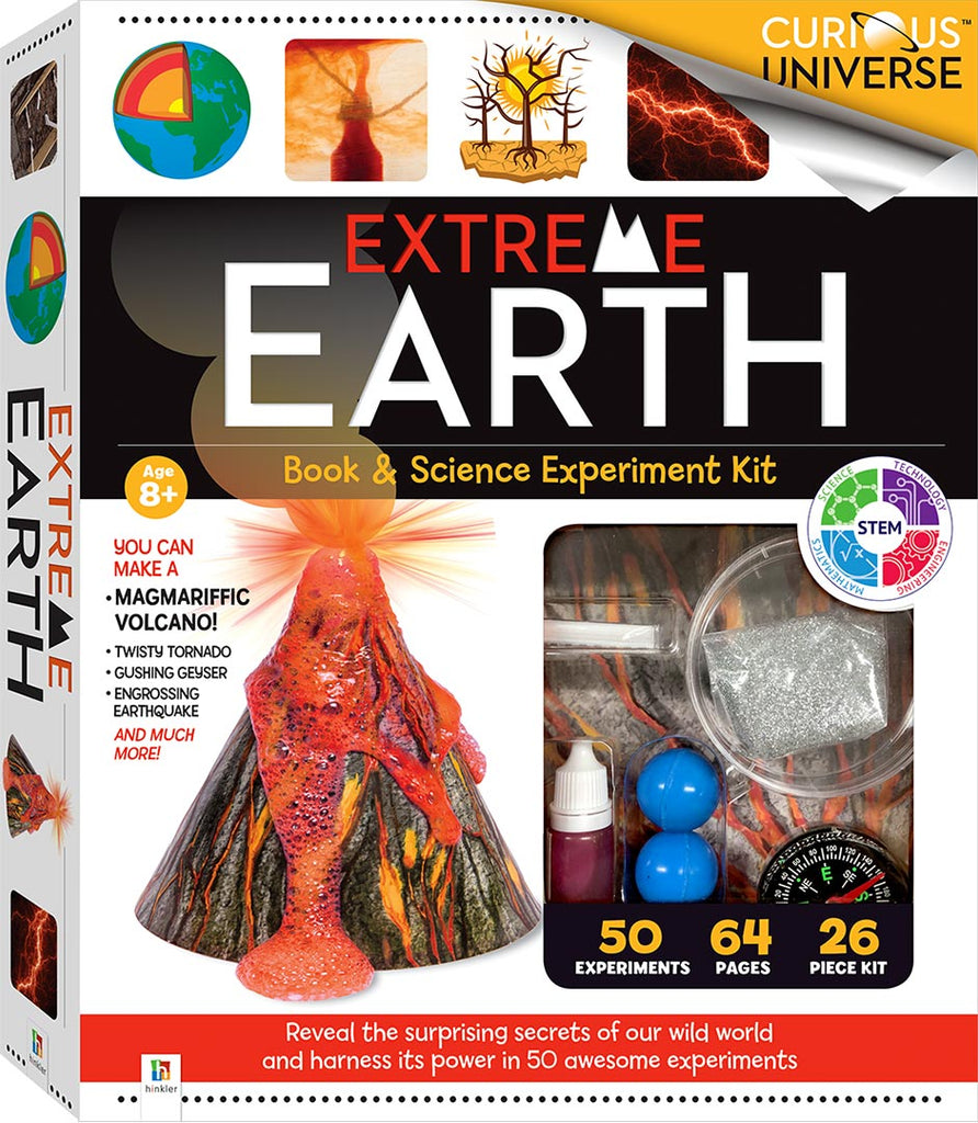 HINKLER CURIOUS UNIVERSE SCIENCE KIT: EXTREME EARTH