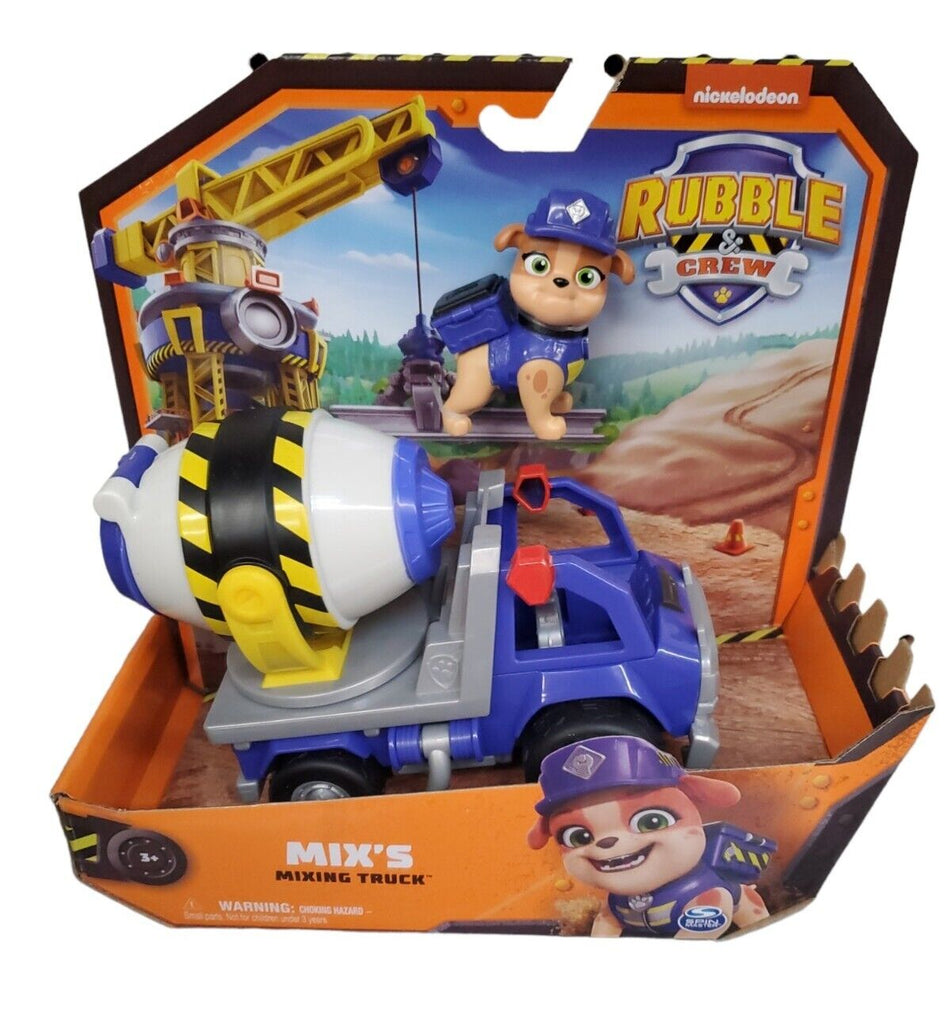 PAW PATROL RUBBLE & CREW MIX'S MIXING TRUCK