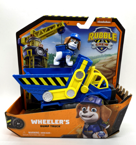 PAW PATROL RUBBLE & CREW WHEELER'S DUMP TRUCK