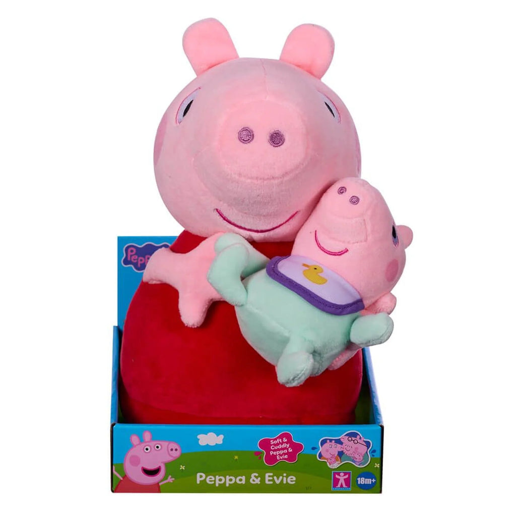 Peppa Pig Peppa & Evie Plush
