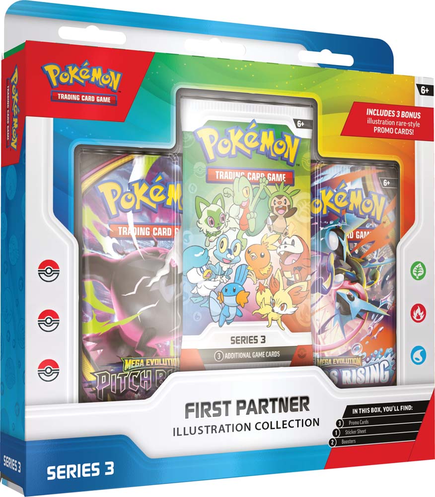 PREORDER Pokémon TCG: First Partner Illustration Collection—Series 3