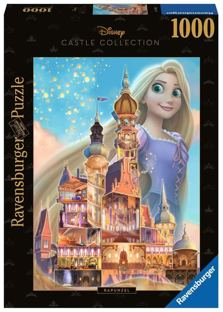 RAVENSBURGER DISNEY CASTLES: RAPUNZEL 1000PC