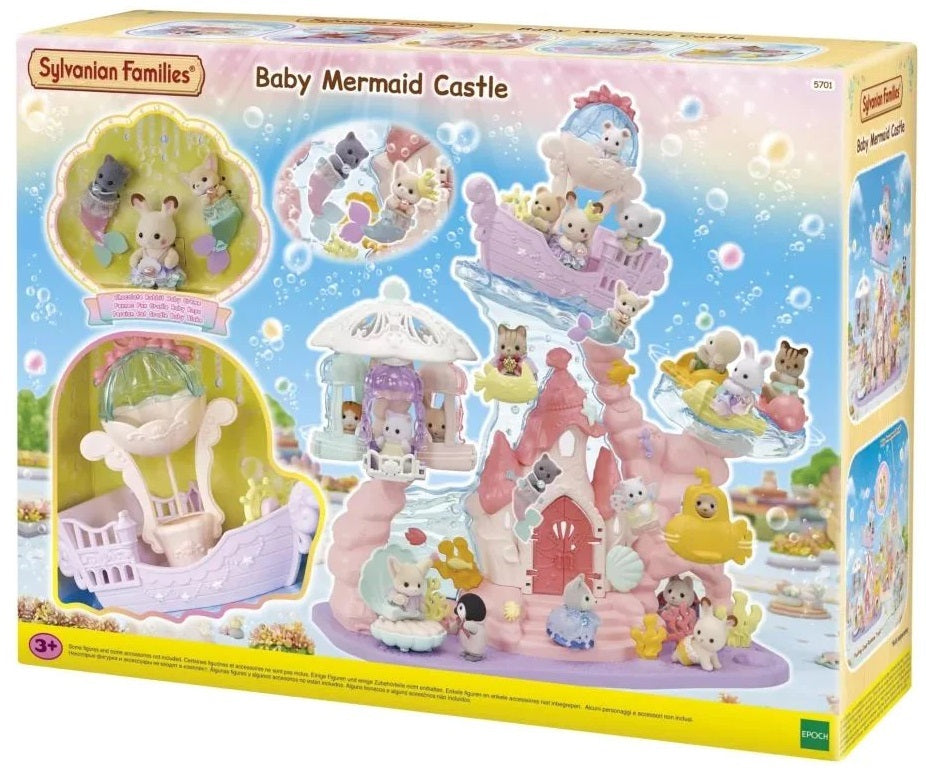 SYLVANIAN FAMILIES BABY MERMAID CASTLE