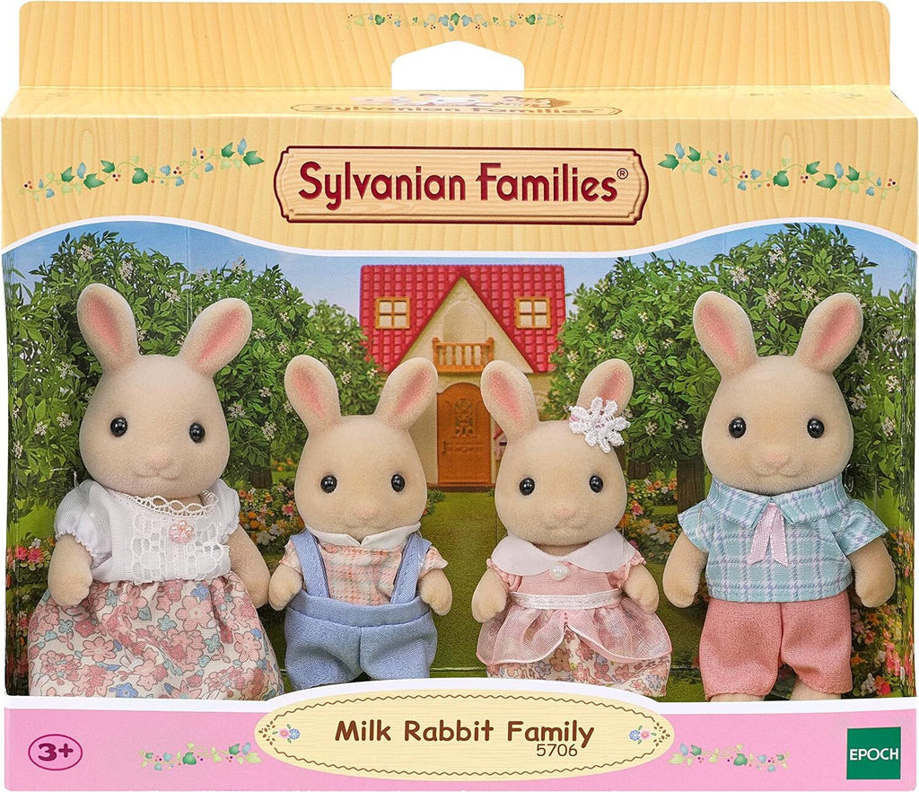 SYLVANIAN FAMILIES MILK RABBIT FAMILY