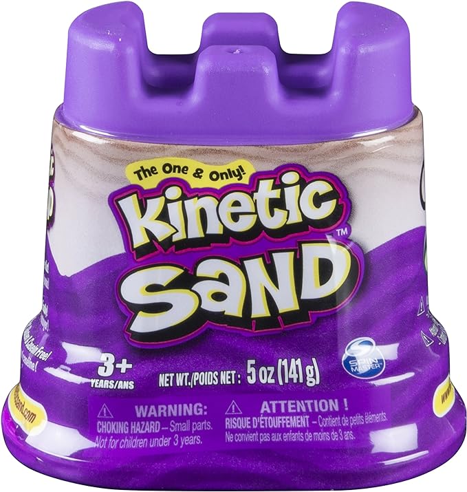 KINETIC SAND 127G COLOURED SAND SINGLE PACK ASST