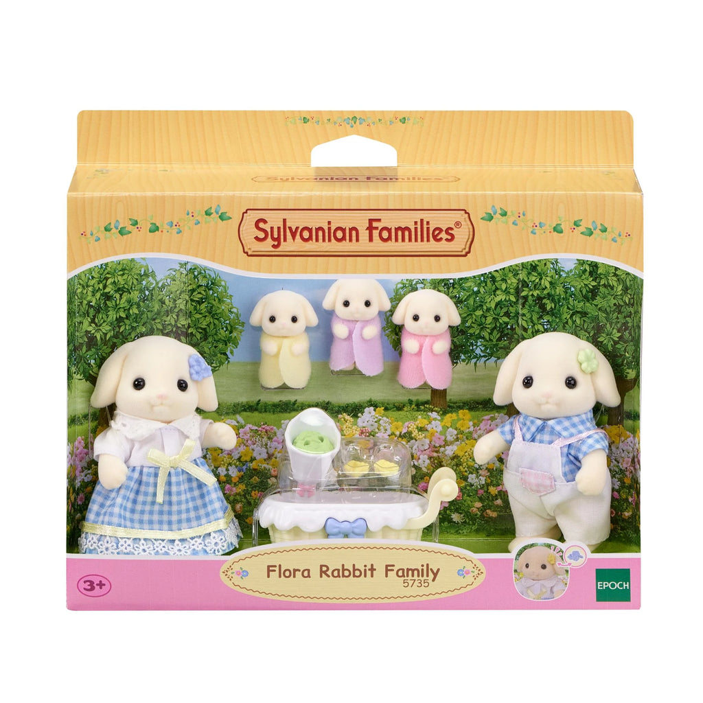 SYLVANIAN FAMILIES FLORA RABBIT FAMILY