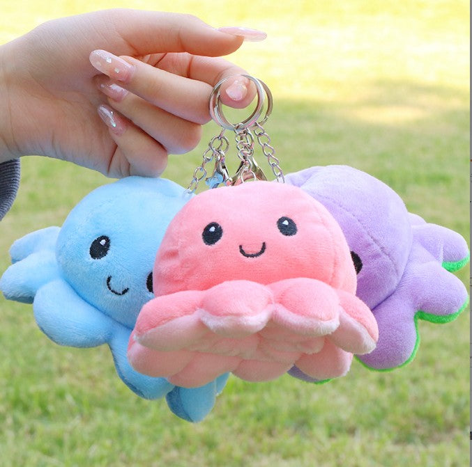 KEY CHAIN SOFT OCTOPUS