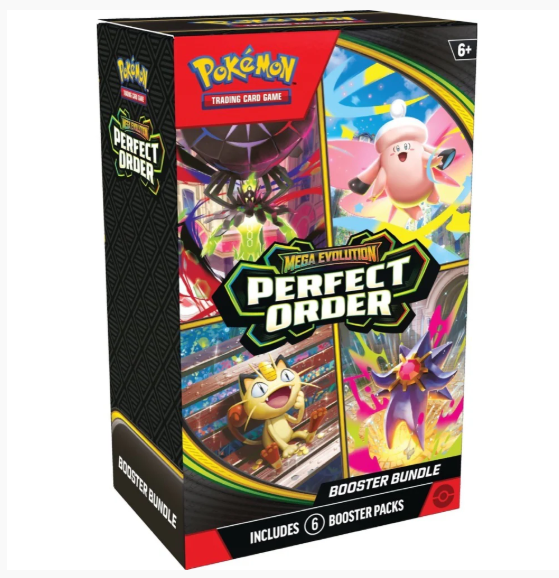 Pokemon TCG Mega Evolutions 3 Perfect Order Booster Bundle