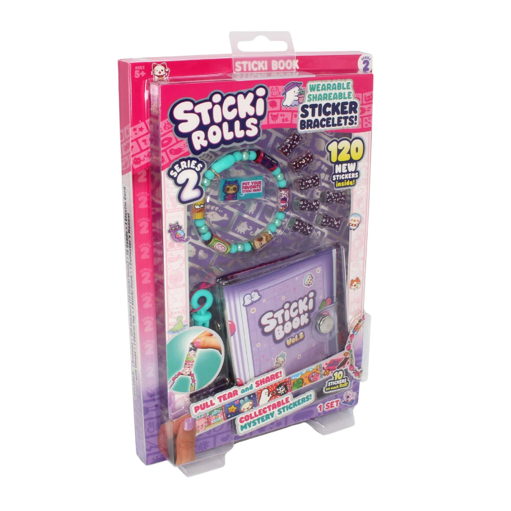 Sticki Rolls Sticki Book Pack Series 2