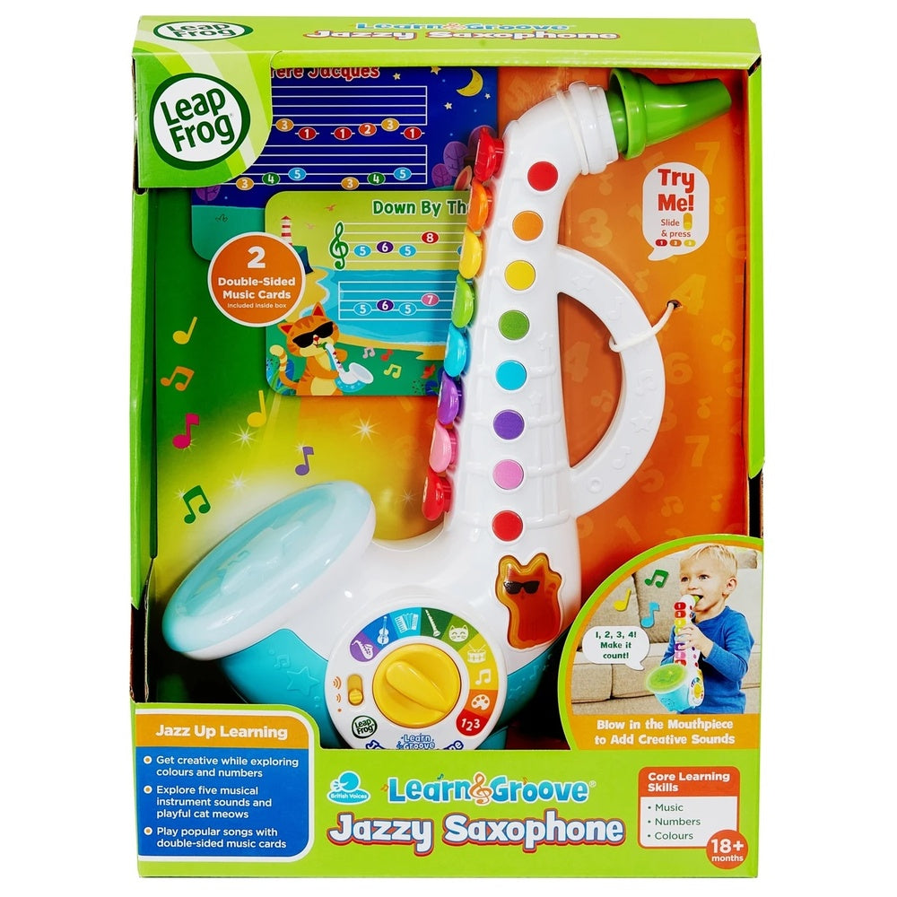 LEAP FROG LEARN & GROOVE LIGHT UP JAZZY SAXOPHONE