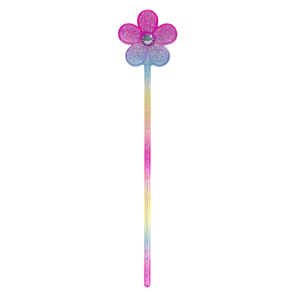 PINK POPPY FAIRY BUTTERFLY FRIENDS WAND